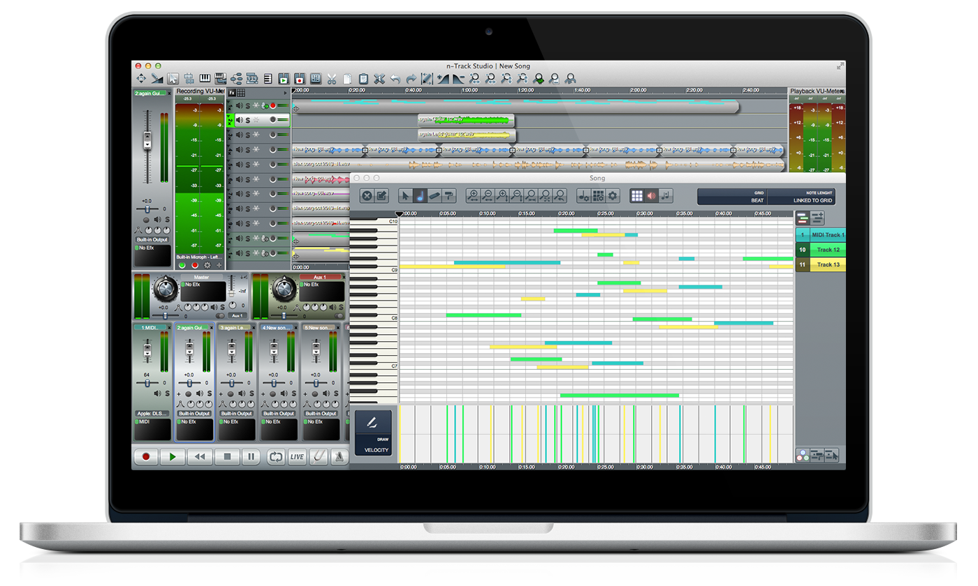 n-Track Studio 7.1 screenshot