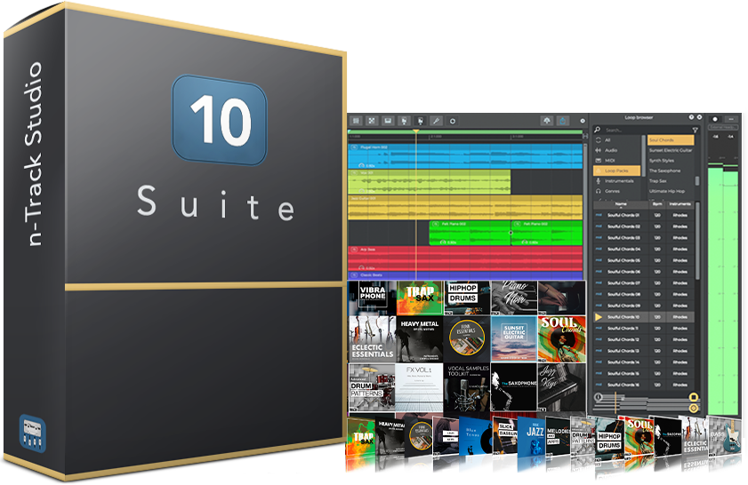 n-Track Studio Suite Edition - for Windows and Mac