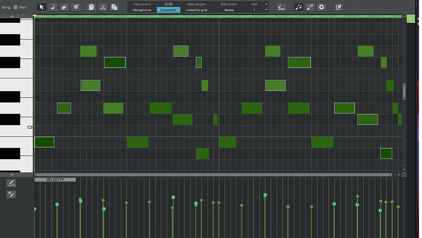 n-Track Piano Roll