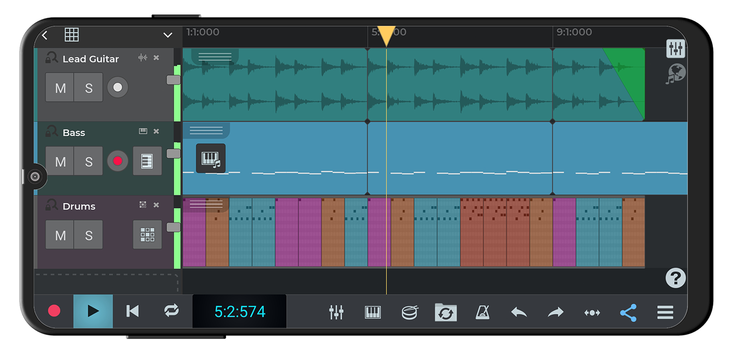 n-Track Studio for Android free download